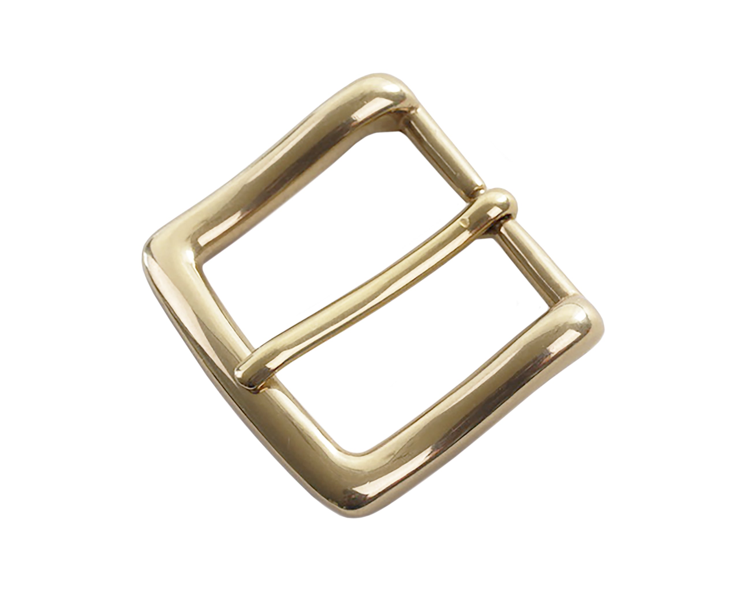 Belt Buckle - Italian Explorer Single Prong (Solid Brass)