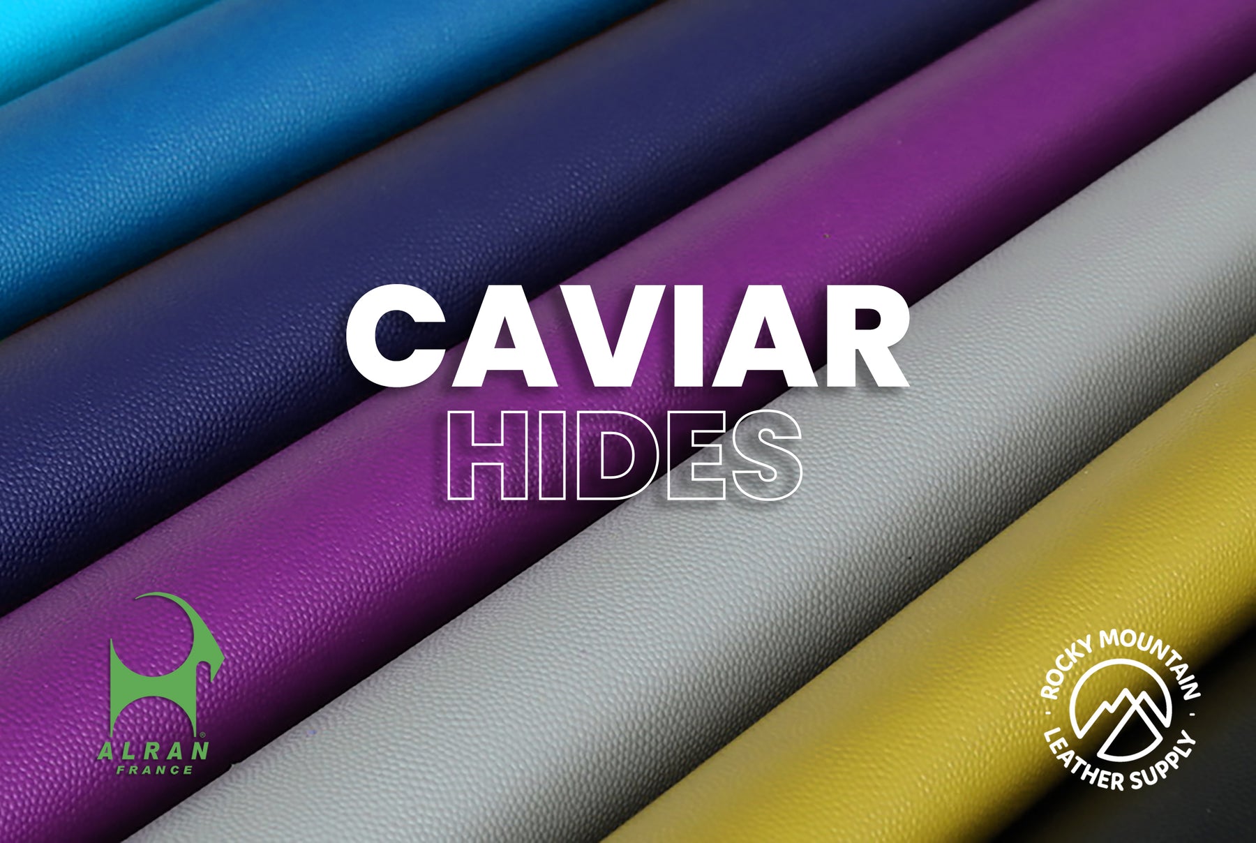 Alran - "Caviar" Chevre - Goat Leather (Bright Colors)