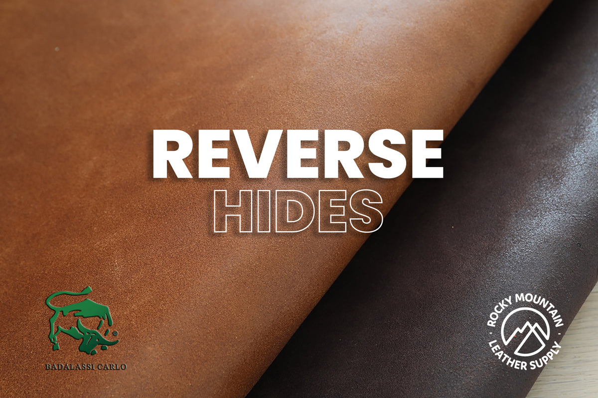 Badalassi Carlo 🇮🇹 - Reverse - Rough Out Veg Tanned Leather (HIDES)