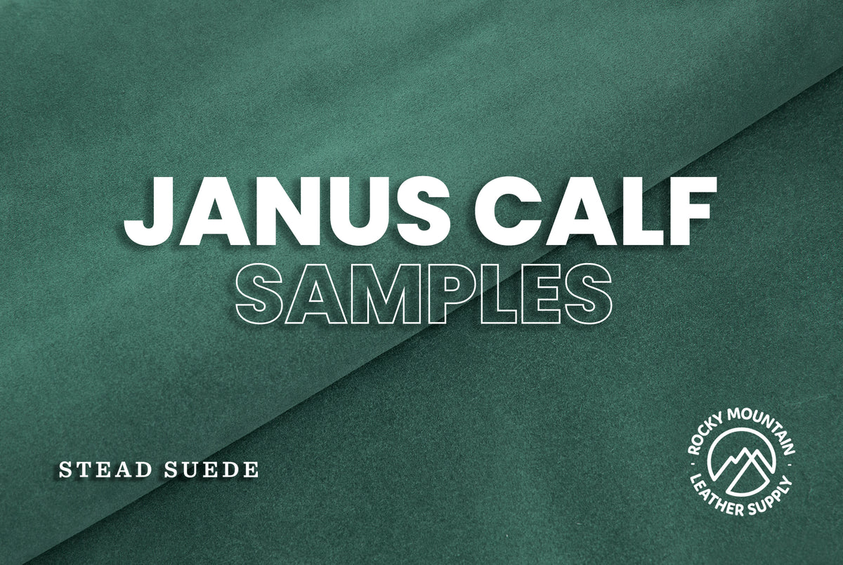 CF Stead 🇬🇧 - Janus Calf Suede -  Luxury Suede Leather (SAMPLES)