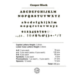 Brass Alphabet & Number Stamp Font Set (306 Pcs)