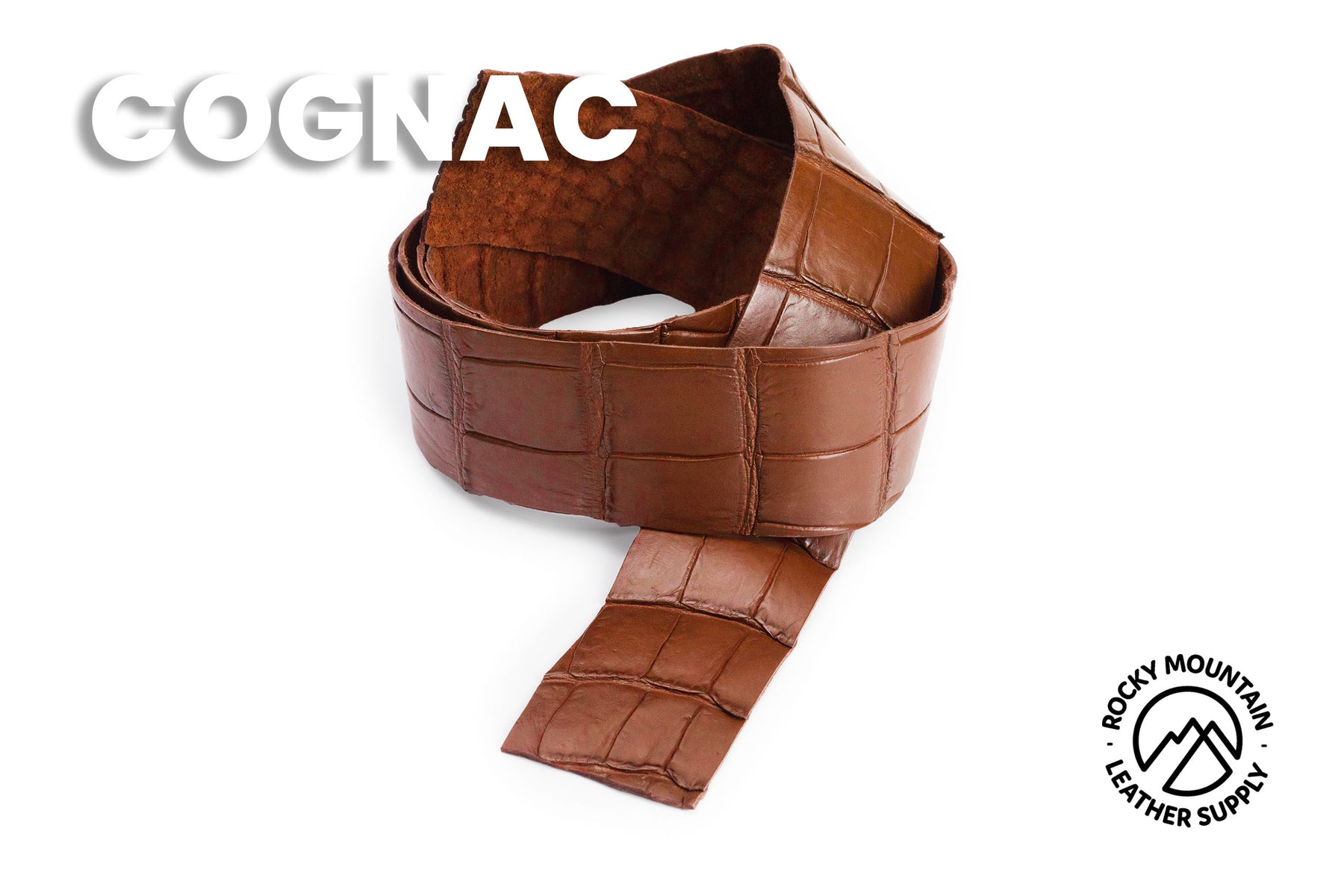 Porosus Crocodile - Single Piece Strap - Luxury Leather (STRAPS)