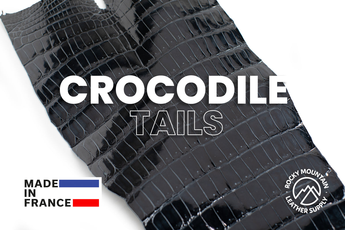 Porosus Crocodile Tails - Luxury Skins (Glazed Blue Abyss) 40% OFF!