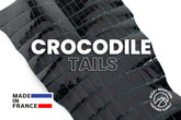 Porosus Crocodile Tails - Luxury Skins (Glazed Deep Blue) 75% OFF!