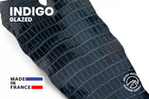 Porosus Crocodile Tails - Luxury Skins (Glazed Indigo) 40% OFF!