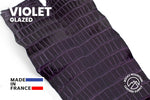 Porosus Crocodile Tails - Luxury Skins (Glazed Violet) 40% OFF!