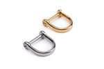 Opa - Luxury Screw D Rings (Stainless Steel)