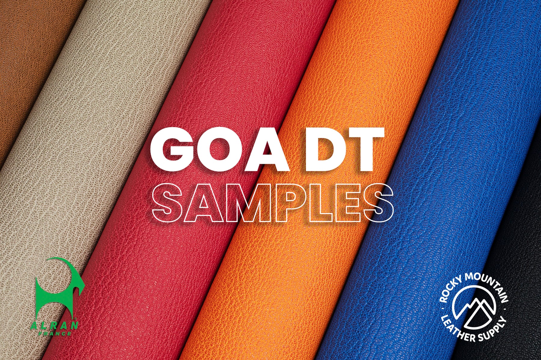 Alran - Goa DT - Large Grain Chevre - Goat Leather (SAMPLES)