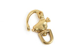 Japan Brass - "Quick Release" Snap Hook (Solid Brass)