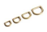 Japan Brass - D Ring Hardware (Solid Brass)