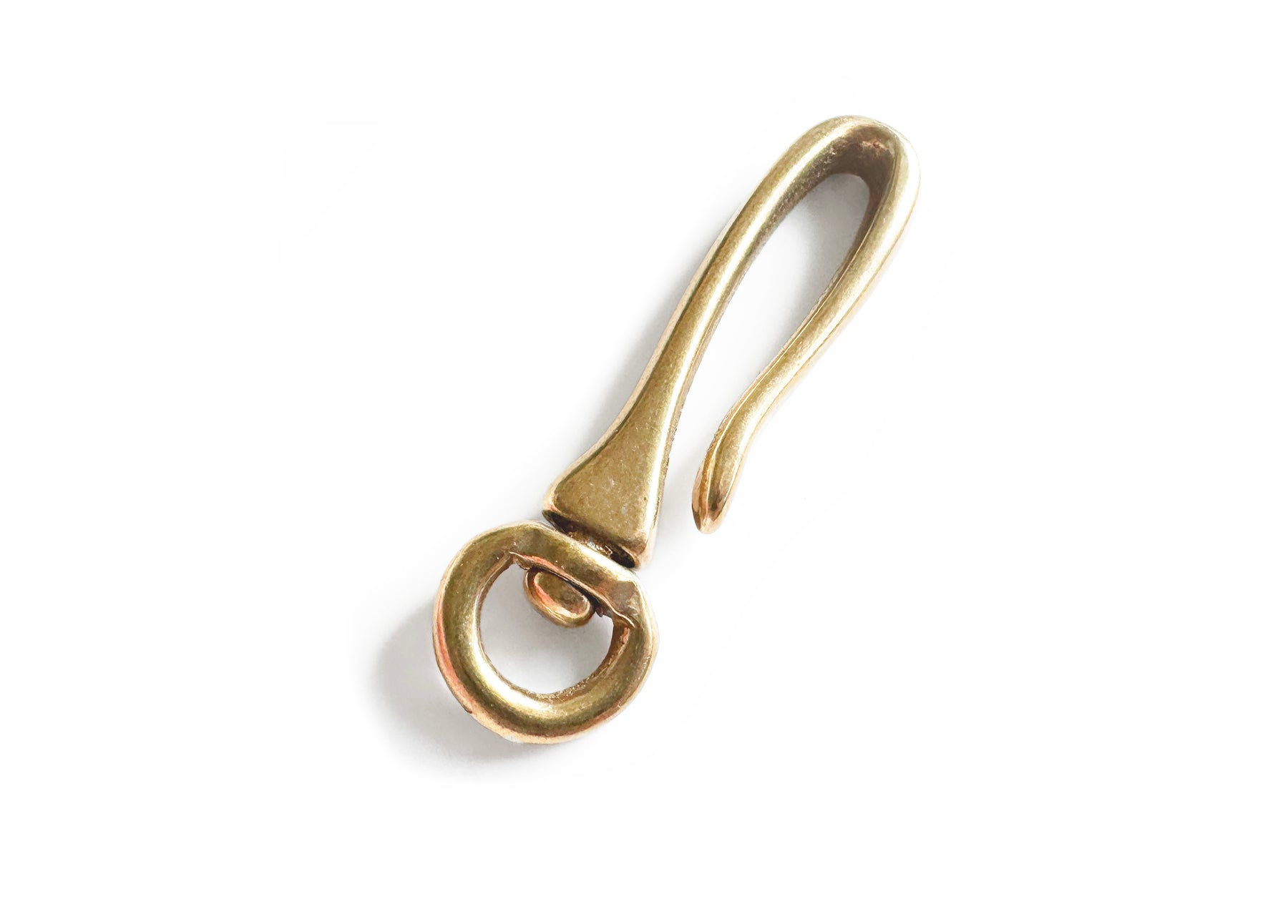 Japan Brass - "Koi" Swivel Fish Hook (Solid Brass)