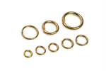 Jump Rings (Solid Brass) - 10 Pack