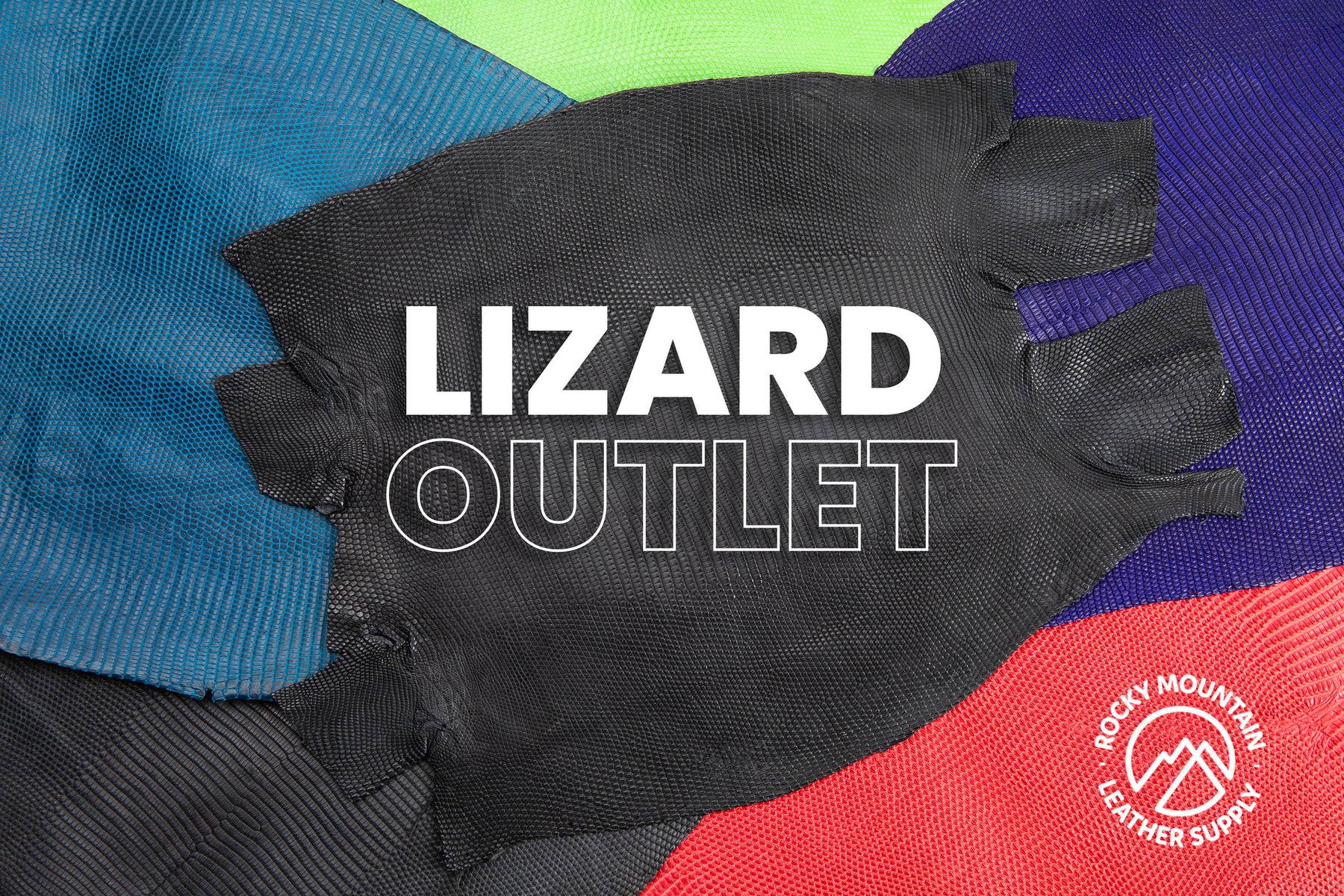 Outlet - Ring Lizard - Exotic Leather - 50% OFF!