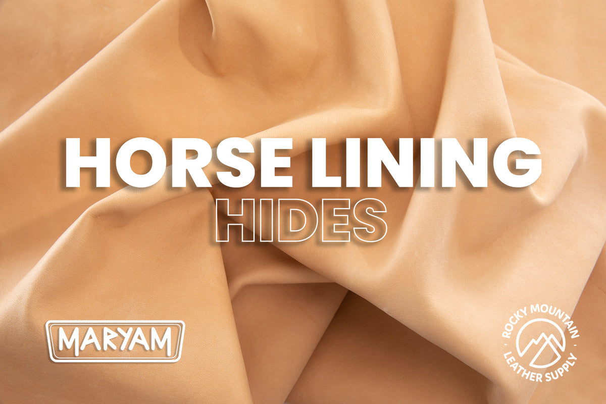 Maryam 🇮🇹 - Horse Front Lining - Veg Tanned Premium Leather (HIDES)