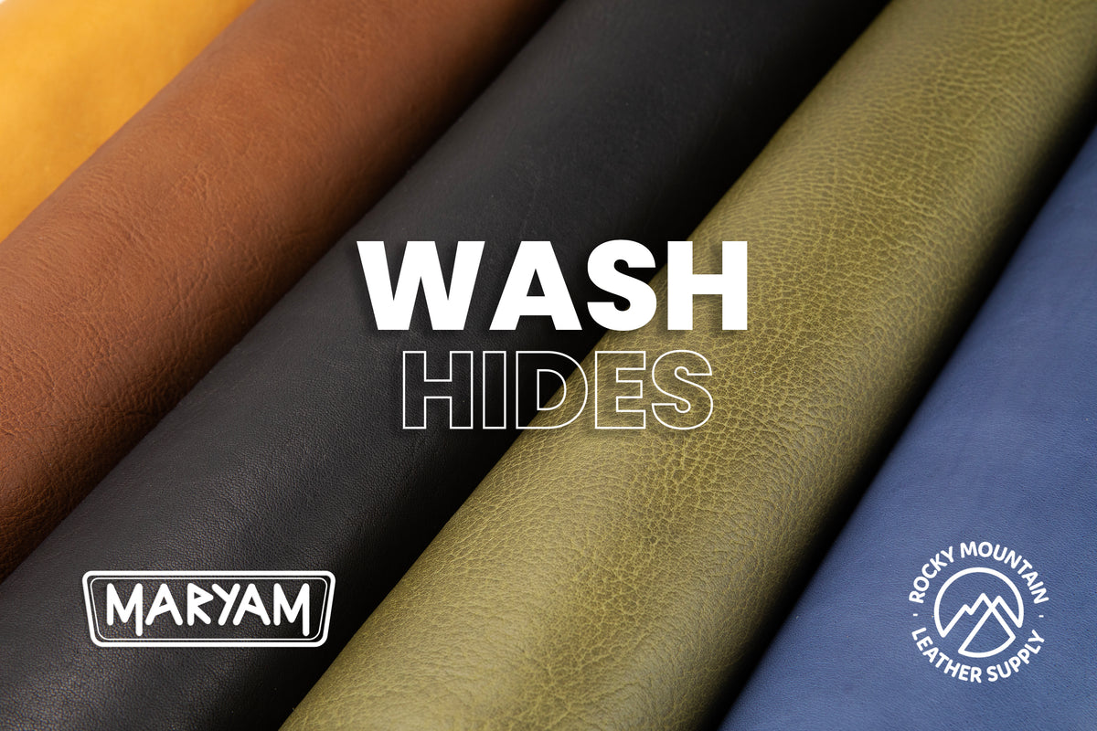 Maryam 🇮🇹 - Wash - Veg Tanned Premium Horse Front Leather (HIDES)