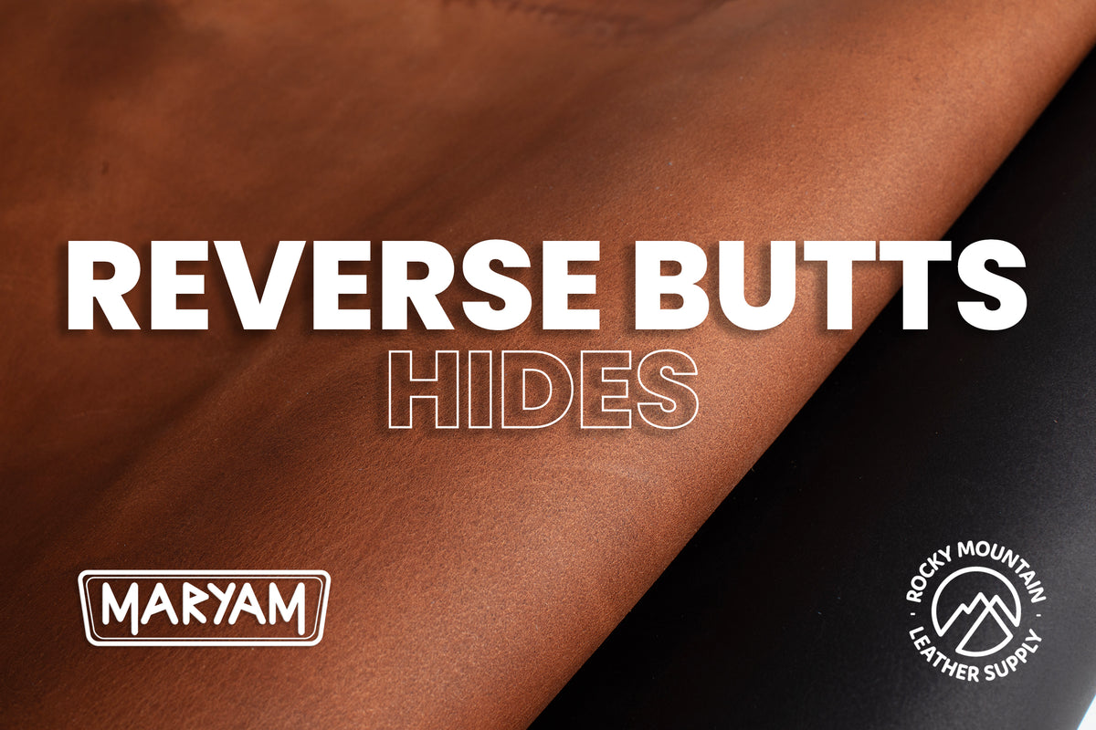 Maryam 🇮🇹 - Reverse Horse Butts - Veg Tanned Leather (HIDES)