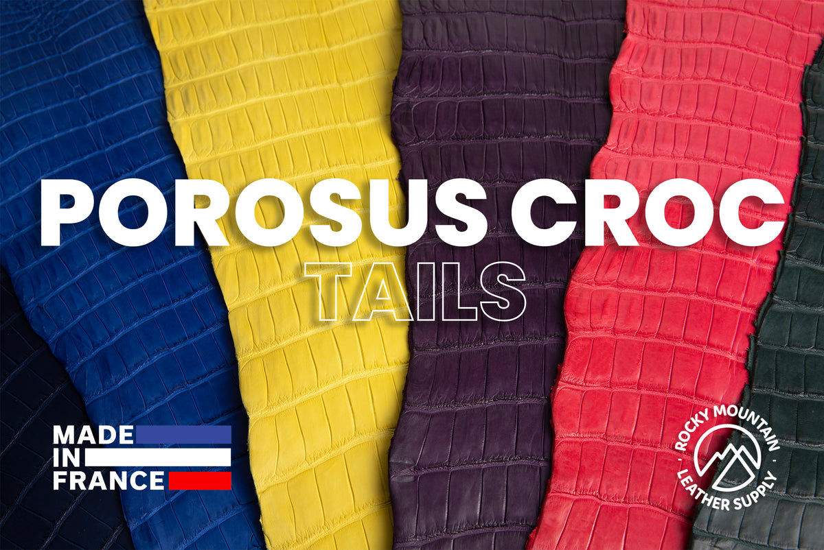 Porosus Crocodile Tails - Luxury Skins (Matte Colors) 50% OFF!