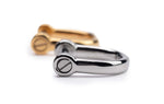 Opa - Luxury Screw D Rings (Stainless Steel)