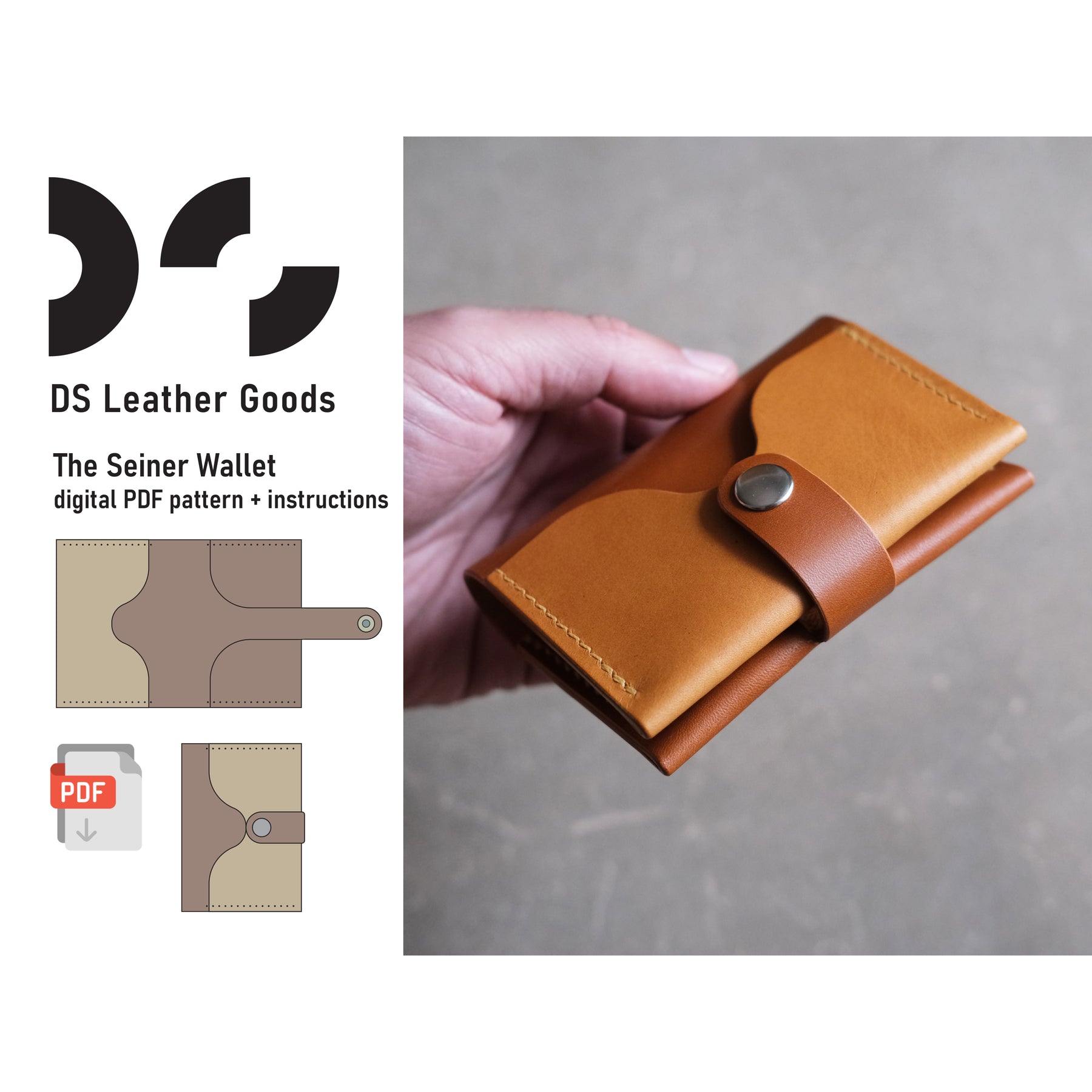 DS-083 The Seiner Wallet Digital Pattern