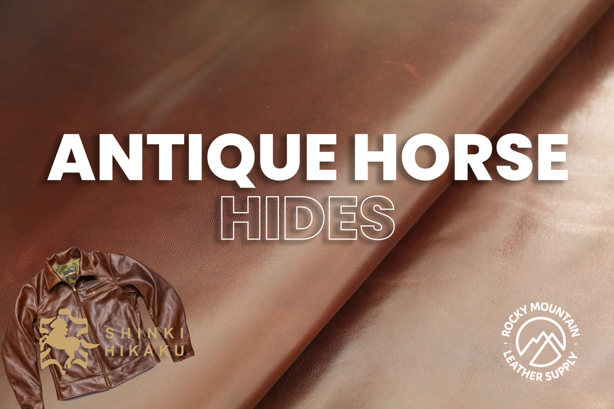 Shinki Hikaku 🇯🇵 - Antique Horsehide - Jacket Leather (HIDES)