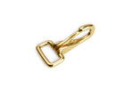 Fixed Snap Hooks (Solid Brass)