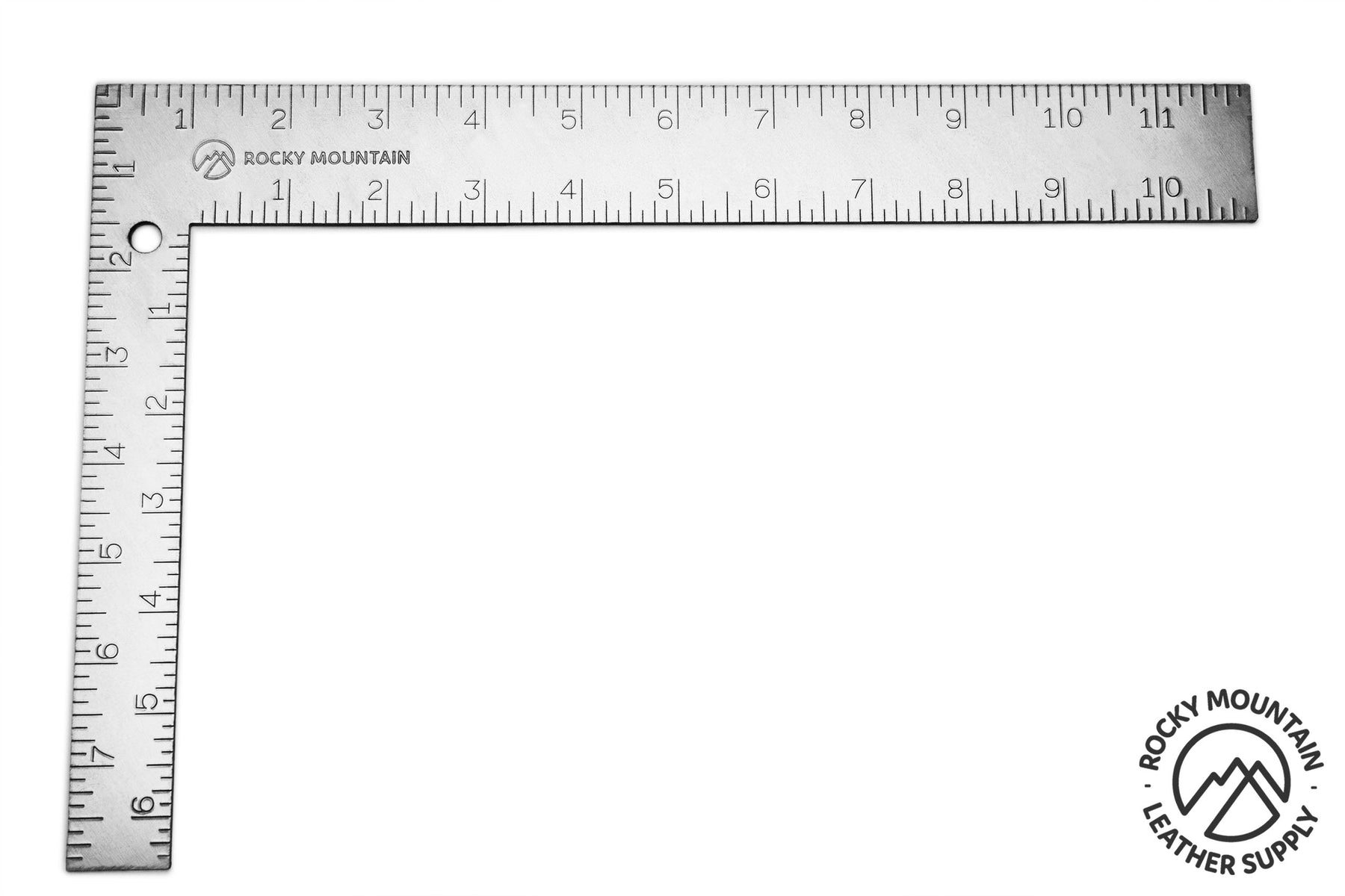 Rocky Mtn - Square Ruler - Inches and Metric