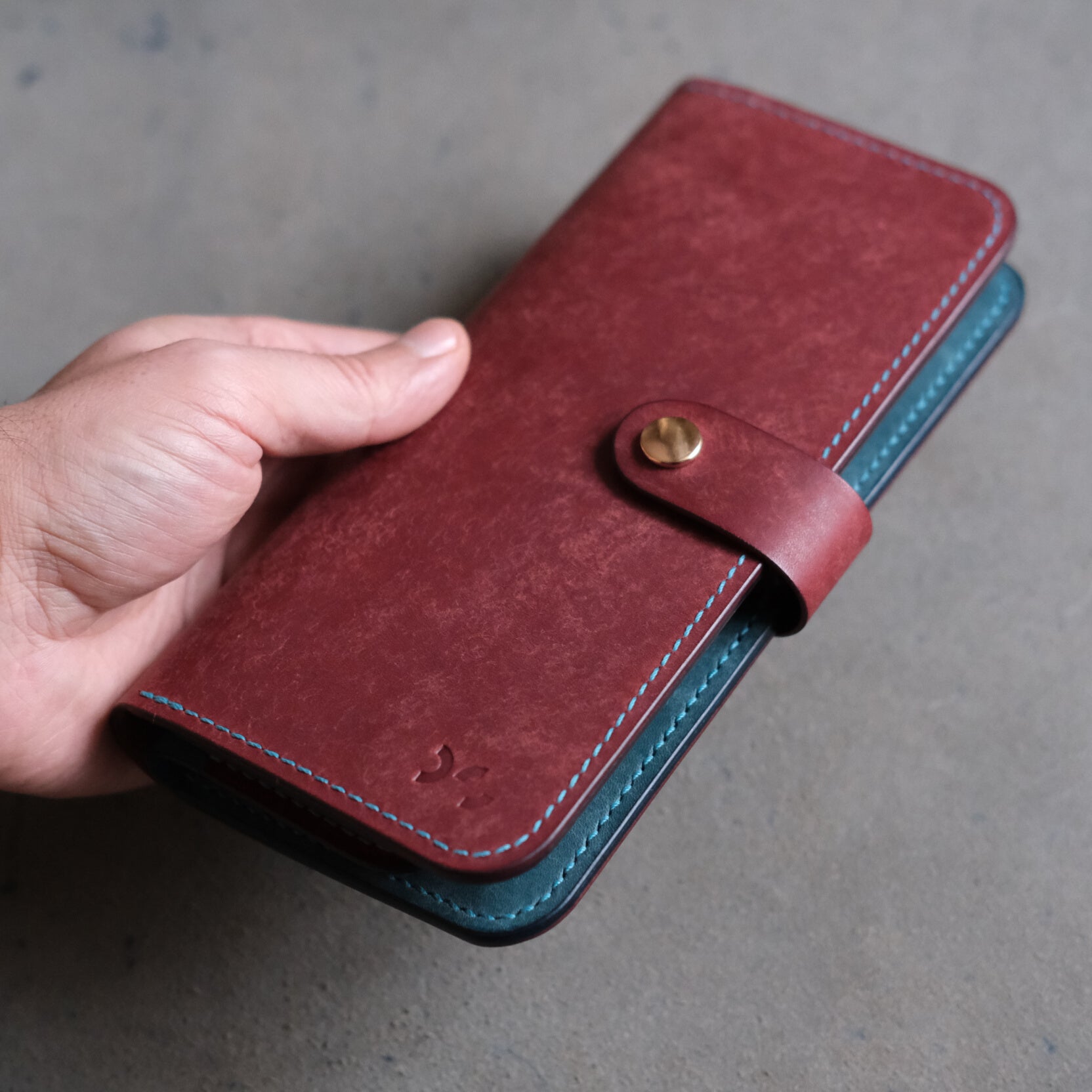 Rocky Mountain Leather Supply DS-021 The Eddy Leather Wallet