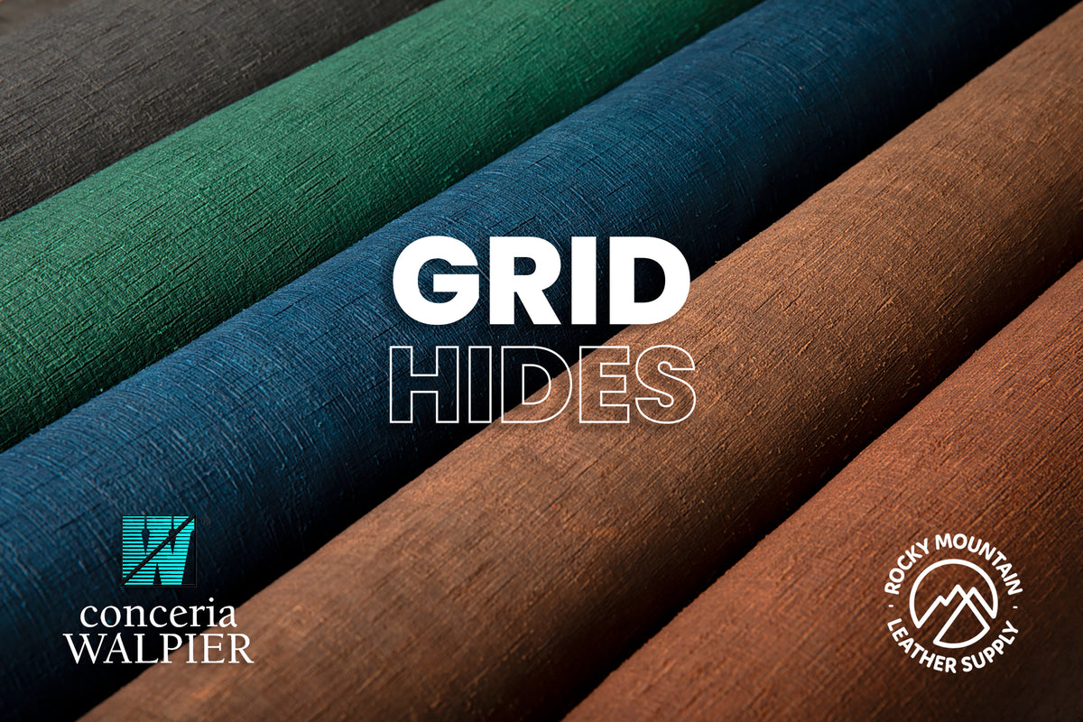Conceria Walpier 🇮🇹 - Grid - Veg Tanned Leather (HIDES)