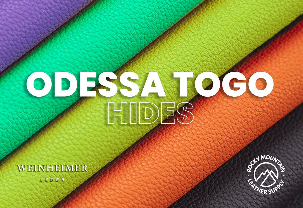 Weinheimer 🇩🇪 - “Odessa" Togo - Shrunken Calf - Luxury Handbag Leather (HIDES)