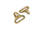 1/4 Turn Ring - 90 Degree Attachment Hardware (Solid Brass)