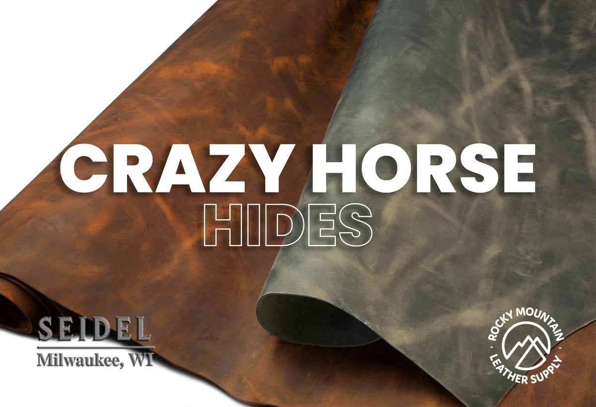 Seidel 🇺🇸 - Crazy Horse - Rustic Pull up Leather - Made in USA (HIDES)