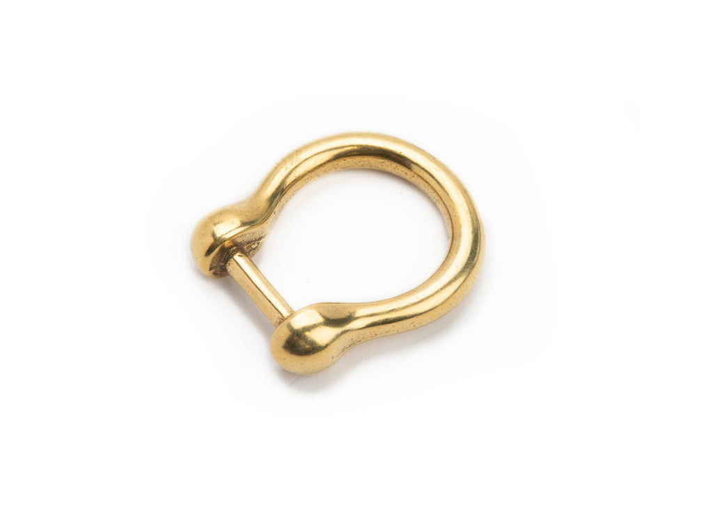 Bracelet Clasp - Japanese S Hook (Solid Brass)