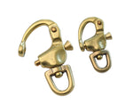 Japan Brass - "Quick Release" Snap Hook (Solid Brass)