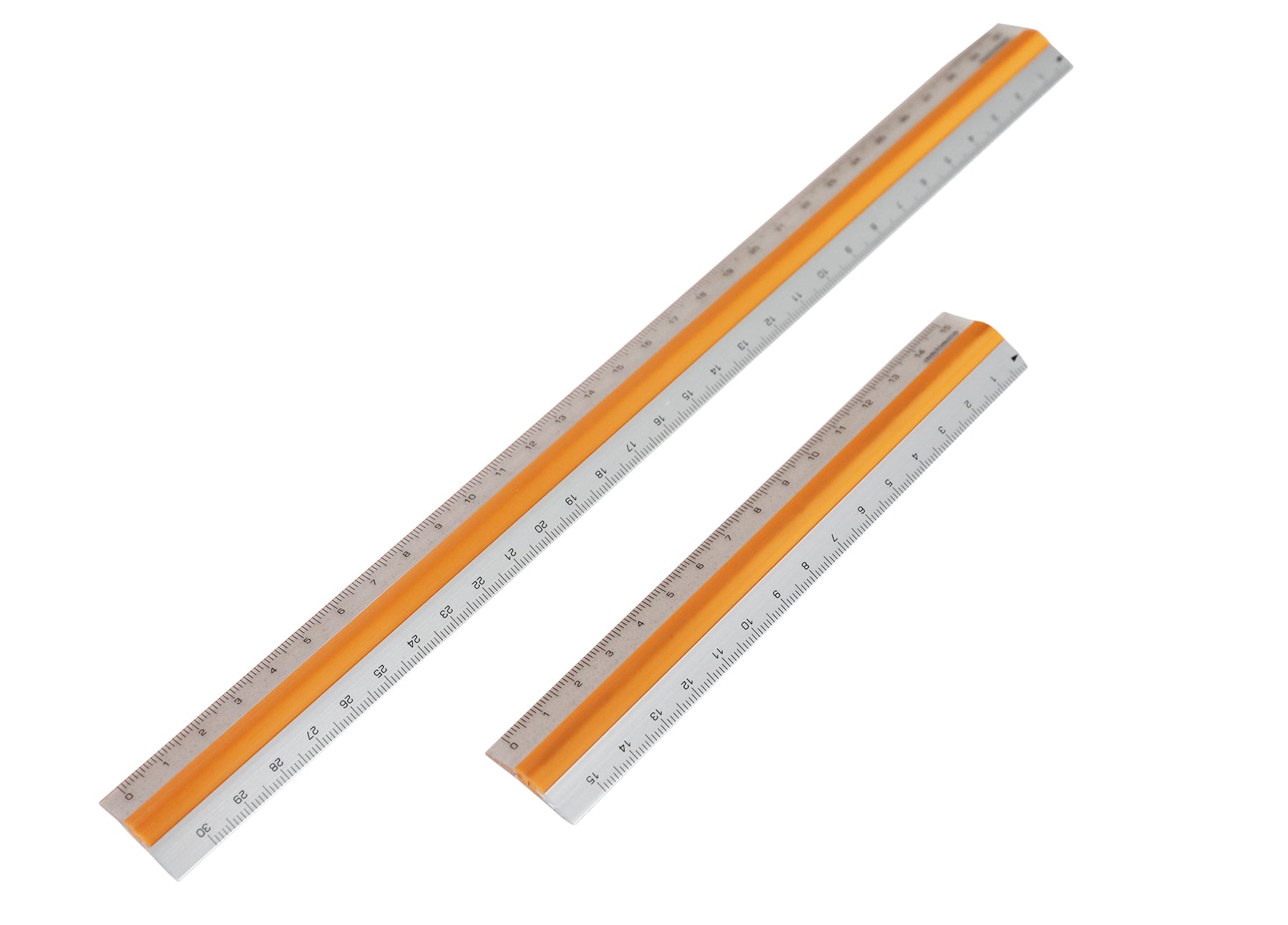 Safe-T Ruler, Orange, Translucent (12/30CM)