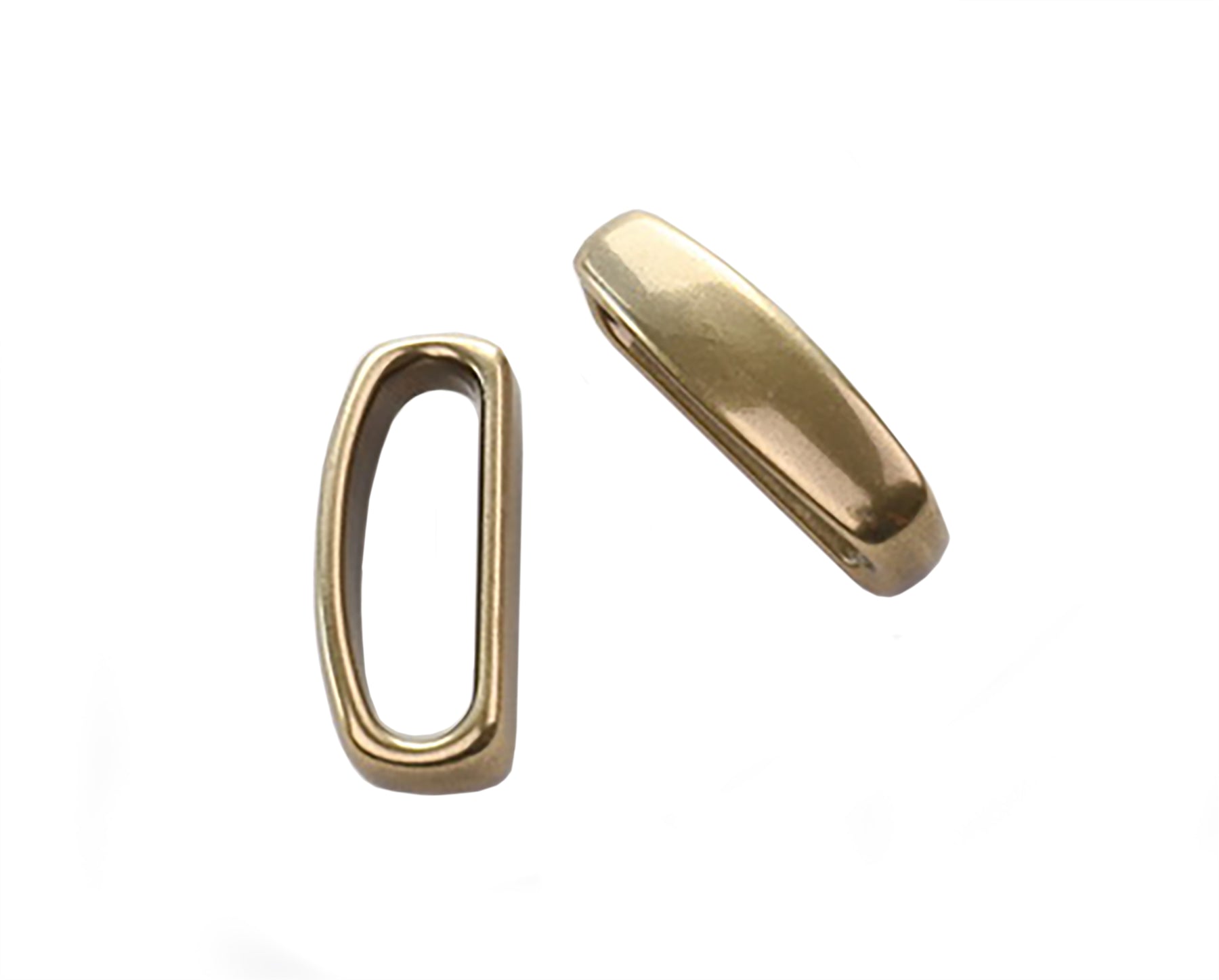 Belt Buckle Loop - Japanese Tetra Loops (Solid Brass)