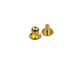 Japan Brass - "Mini" Button Studs (Solid Brass)